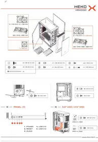 Notice KRUX HEKO KRXD001 Unite Centrale