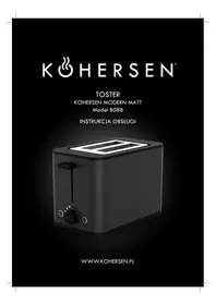 Notice Kohersen B088 Grille pain