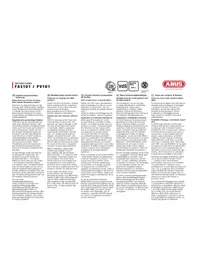 Notice ABUS FAS101 Système d'alarme
