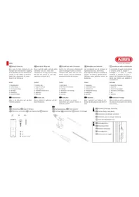 Notice ABUS BS84 Système d'alarme