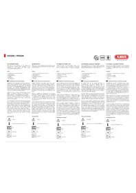 Notice ABUS FO500N Système d'alarme