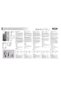 Notice ABUS FTS206 Système d'alarme