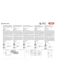 Notice ABUS FOS650 Système d'alarme