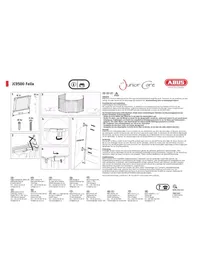 Notice ABUS FELIX JC9500 Cheminée