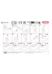 Notice ABUS 277A Serrure