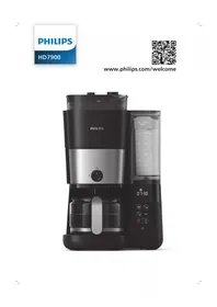 Notice PHILIPS HD7900 Cafetière
