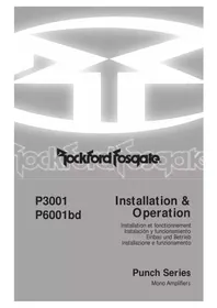 Notice Rockford Fosgate PUNCH P8004