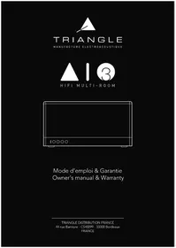 Notice TRIANGLE AIO 3 Speaker