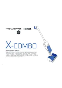 Notice ROWENTA X-COMBO ALLERGY GZ3038 Nettoyeur vapeur