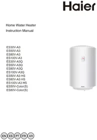 Notice HAIER ES30V-A3 Chaudière