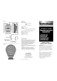 Notice Rockford Fosgate CONNECTING PUNCH CPCD10-03 Non catégorisé