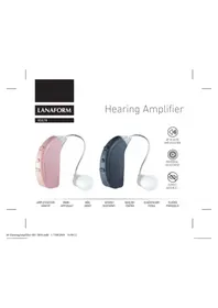 Notice LANAFORM HEARING AMPLIFIER Hoortoestel