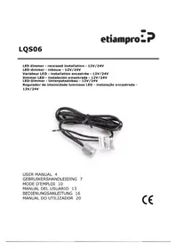 Notice EtiamPro LQS06 Gradateur