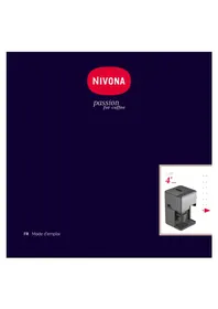 Notice Nivona CUBE 4102 Machine à café