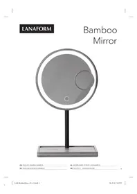 Notice LANAFORM BAMBOO MIRROR Spiegel