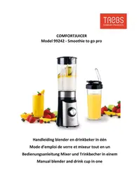 Notice TREBS COMFORTJUICER 99242 Extracteur de jus