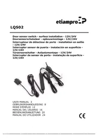 Notice EtiamPro LQS02 Capteur de porte/fenêtre