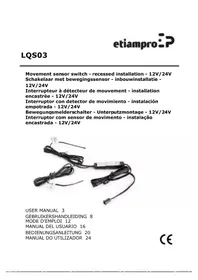 Notice EtiamPro LQS03 Détecteur de mouvements