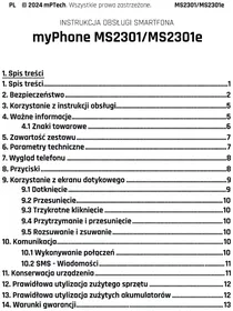 Notice myPhone N23 LITE Smartphone