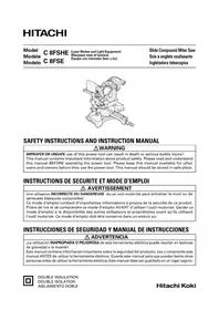 Notice METABO C 8FSE Saw