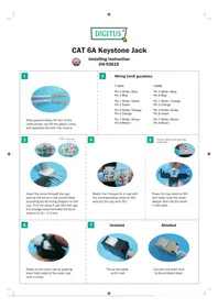 Notice Digitus DN-93615 Jack