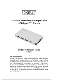 Notice Digitus DA-70867 Autres accessoires informatique