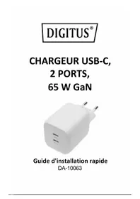 Notice Digitus DA-10063 Chargeur téléphone portable