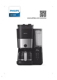 Notice PHILIPS HD7888 Cafetière