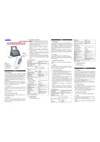 Notice METRIX MX 9030 équipements de mesure