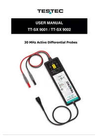 Notice Testec TT-SX 9001 Non catégorisé