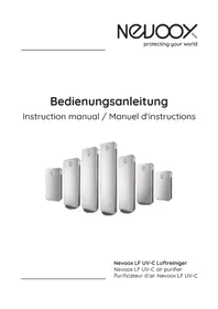 Notice Nevoox LF 2040 Purificateur d'air
