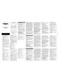 Notice ANSMANN AES6 Chargeur de piles