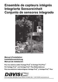 Notice DAVIS VANTAGE PRO2 Station Météo