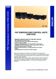 Notice Emko ESM-7720 Contrôleur de température