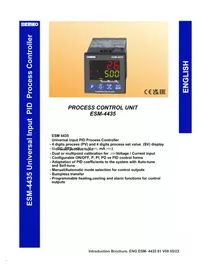 Notice Emko ESM-4435 Contrôleur de température