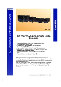 Notice Emko ESM-4920 Thermostat