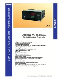 Notice Emko ESM-3722 Thermostat
