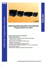 Notice Emko EZM-7730 équipements de mesure