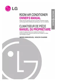 Notice LG W186BH Air-conditioner