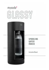 Notice MySoda GLASSY Distributeur d'eau