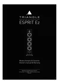 Notice TRIANGLE GAïA EZ Speaker