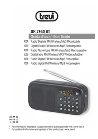 Notice Trevi DR 7F40 BT Radio