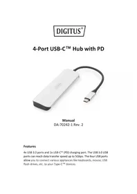 Notice Digitus DA-70242-1 USB-Hub