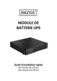 Notice Digitus DN-170123 Serveur