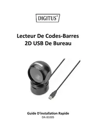 Notice Digitus DA-81005 Lecteur de code barre