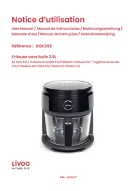 Notice LIVOO DOC295 Freidora