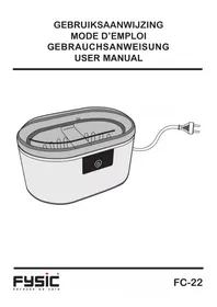 Notice Fysic FC-22 Ultraschallreiniger