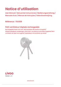 Notice LIVOO TEA309 Ventilator