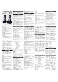 Notice Fysic PDX-1120 Téléphone