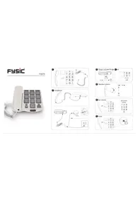 Notice Fysic FX575 Téléphone